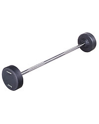 Pro Style Rubber Barbell Set