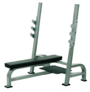 Olympic Flat Bench With Gun Rack